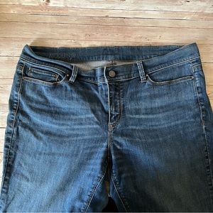 EUC blue jeans size 14 straight cut